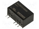 Converter: DC/DC; 2W; Uin: 13.5÷16.5V; Uout: 15VDC; Uout2: -5VDC