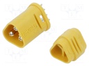 Plug; DC supply; MT30; male; PIN: 3; for cable; soldered; 15A; 500V