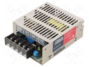 Power supply: switched-mode; modular; 50W; 5VDC; 99x82x35mm; 10A