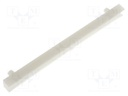 PCB guide; polyamide; natural; A: 63.5mm; L: 76.2mm; UL94V-2