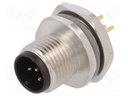 Socket; M12; PIN: 5; male; A code-DeviceNet / CANopen; THT; IP67