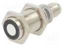 Sensor: ultrasonic; straight; Range: 65÷350mm; push/pull; -25÷70°C