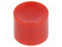 Pushbutton; Illumin: none; Body: red; Mat: ABS; Man.series: MPA