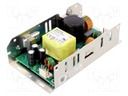 Power supply: switched-mode; open; 140W; 80÷264VAC; OUT: 1; 48VDC