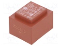 Transformer: encapsulated; 5VA; 230VAC; 12V; 12V; 208mA; 208mA