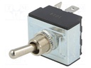 Switch: toggle; Pos: 2; 3PST-NO; OFF-ON; 10A/250VAC; -25÷70°C; 50mΩ