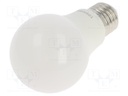 LED lamp; cool white; E27; 230VAC; 470lm; 4.7W; 180°; 6500K