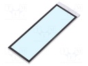 Backlight; Application: DE130; LED; Dim: 86.3x30.48x2.5mm; white