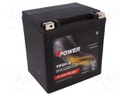 Re-battery: acid-lead; 12V; 30Ah; AGM; maintenance-free,right +