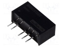Isolated Board Mount DC/DC Converter, 1kV Isolation, ITE, 2 Output, 2 W, 15 V, 67 mA, -15 V
