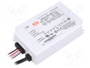 Power supply: switched-mode; LED; 65W; 48VDC; 1.35A; 180÷295VAC