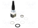 Joystick; Contacts: NC x2 + NO x2; Standard: 30mm