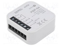 Relay: installation; bistable; SPDT; 47.5x47.5x20mm; -20÷45°C