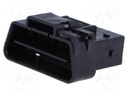 Connector: diagnostic OBD II; plug; male; PIN: 16; Locking: latch