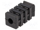 Mounting coupler; for profiles; W: 26mm; H: 41mm; Mat: polyamide