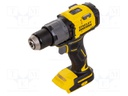 Drill/driver; battery; 0÷500rpm,0÷2krpm; 80Nm; 18VDC; FATMAX V20