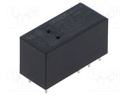 Relay: electromagnetic; DPDT; Ucoil: 24VDC; Icontacts max: 8A; PCB