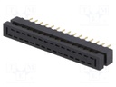 IDC transition; PIN: 30; THT; for ribbon cable; 1mm; Layout: 2x15