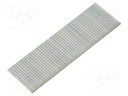 Galvanised steel; 2000pcs; Accessories: nails; 1.2mm