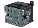 Contactor: 3-pole; NO x3; Auxiliary contacts: NO; 24VDC; 7A; BC7