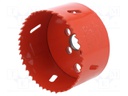 Hole saw; 76mm; Thread: 5/8"