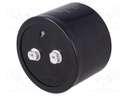 Capacitor: electrolytic; 3600uF; 450VDC; Leads: screw; ESR: 61mΩ