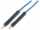 Test acces: connection cable; 2A; 70VDC; Colour: blue; 220um2