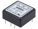Converter: DC/DC; 30W; Uin: 18÷75V; 12VDC; Iout: 2.5A; 1"x1"; 19g
