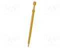 Test needle; Maksimum spring compression: 5mm; 3A; Contacts: CuBe