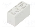 Relay: electromagnetic; SPST-NO; Ucoil: 12VDC; 16A/250VAC; 360Ω