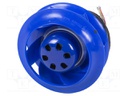Fan: EC; radial; Ø160mm; ball; 4380rpm; IP54; 200÷240V