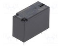Relay: electromagnetic; DPST-NO; Ucoil: 12VDC; 5A/250VAC; 5A/30VDC