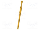 Test needle; Operational spring compression: 4mm; 5A; Ø: 2mm; 0.8N