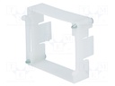 ANLY frame for components panel mounting; Cutout: 52.3x42.1mm