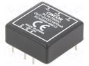 Converter: DC/DC; 20W; Uin: 18÷75V; 12VDC; Iout: 1670mA; 18g; 330kHz