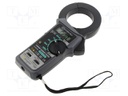 Leakage current clamp meter; LCD; 200mA,2A,20A,200A,1kA