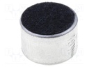 Microphone; Ø9.7x4.5mm; 2.2kΩ; 0.5mA; 1÷10V; 20÷16000Hz; 62dB
