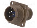 Connector: circular; Series: 97; socket,plug; male; PIN: 5; 13A