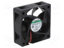 Fan: DC; axial; 24VDC; 60x60x20mm; 28.03m3/h; 21dBA; Vapo; 3100rpm