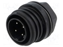 Connector: circular; socket; male; PIN: 4; Buccaneer 900; IP68; 32A