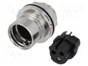 Connector: circular; socket; female; PIN: 3; Buccaneer 6000; 16A