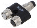 Adapter; M8; PIN: 3,4; 32VDC; 32VAC; 2A; 7000; IP67; -30÷80°C