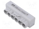 Splice terminal: distribution block; SLT50; 1kV; PIN: 6; ways: 1