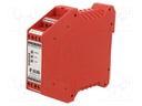 Module: safety relay; Series: CS; Mounting: DIN; -25÷55°C; 24VDC