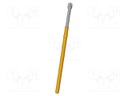 Test needle; Operational spring compression: 8mm; 5A; Ø: 2mm; 3N