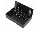 Drill set; for metal; Pcs: 19; Mat: HSS-G; Package: plastic case