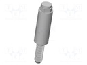 Connector; Contact plating: silver plated; Contacts: brass