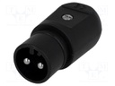 Module: plug AC; 48VAC; 16A; IP34; Application: PFS