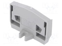 End plate; Colour: grey; Series: 264
