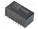 Converter: DC/DC; 3W; Uin: 4.5÷9VDC; Uout: 12VDC; Uout2: -12VDC